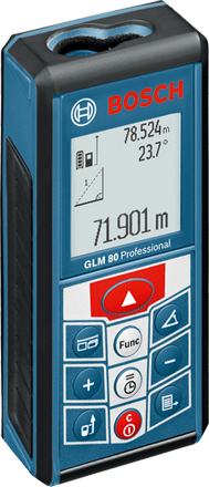 博世GLM 80/80米手持激光測距儀