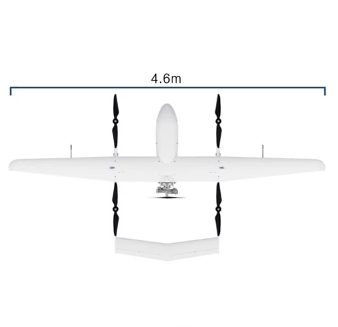 縱橫大鵬CW-40長航時油電混合中型無人機