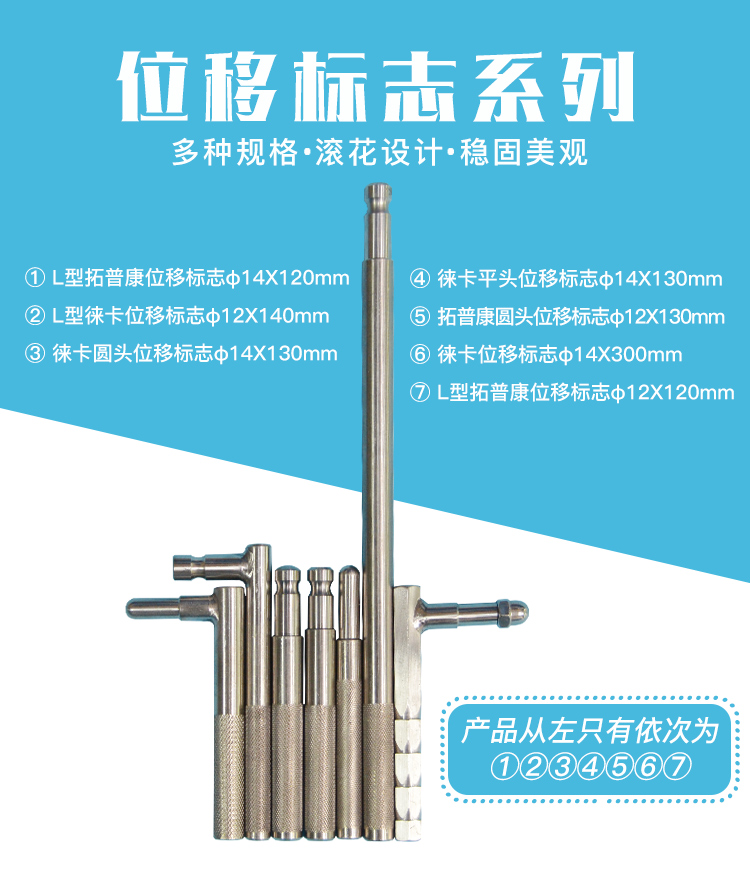 拓普康位移螺紋標(biāo)志